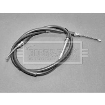 Tirette à câble, frein de stationnement BORG & BECK OEM 91122085