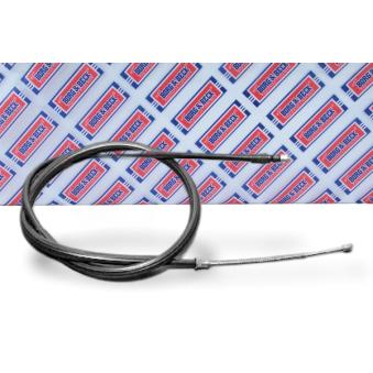 Tirette à câble, frein de stationnement BORG & BECK BKB1529