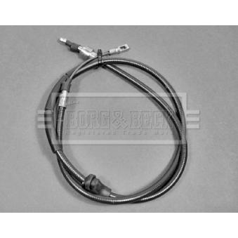 Tirette à câble, frein de stationnement BORG & BECK BKB1628