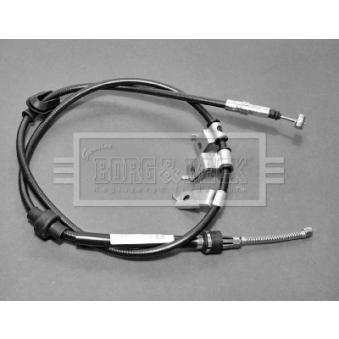Tirette à câble, frein de stationnement BORG & BECK BKB1932