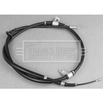 Tirette à câble, frein de stationnement BORG & BECK OEM 5976034101
