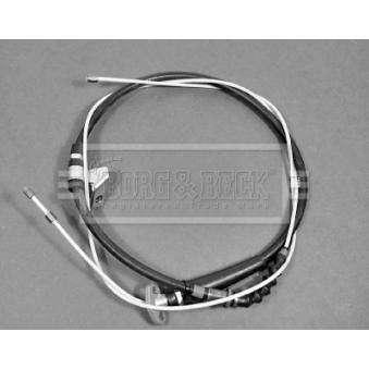 Tirette à câble, frein de stationnement BORG & BECK BKB2143