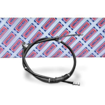 Tirette à câble, frein de stationnement BORG & BECK BKB2172