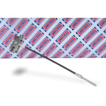 Tirette à câble, frein de stationnement BORG & BECK BKB2243