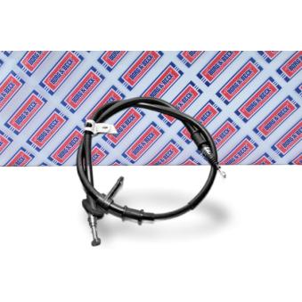 Tirette à câble, frein de stationnement BORG & BECK BKB2244