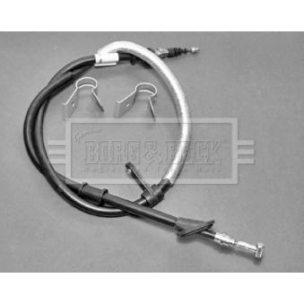 Tirette à câble, frein de stationnement BORG & BECK BKB2245