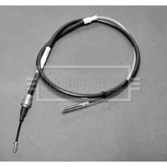 Tirette à câble, frein de stationnement BORG & BECK OEM 6X0612151