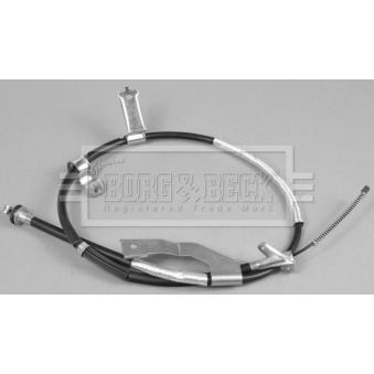 Tirette à câble, frein de stationnement BORG & BECK BKB2331