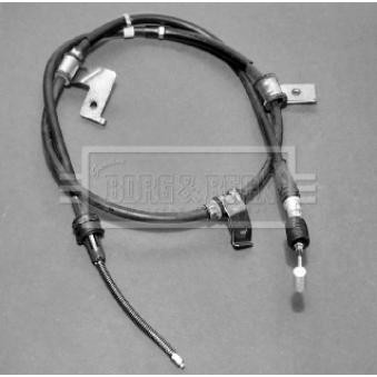 Tirette à câble, frein de stationnement BORG & BECK OEM 5441081A01