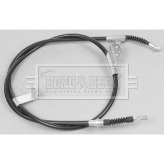 Tirette à câble, frein de stationnement BORG & BECK OEM 365312F200