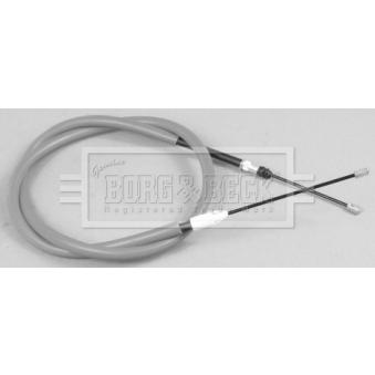 Tirette à câble, frein de stationnement BORG & BECK OEM 7700438266
