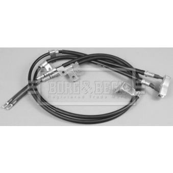 Tirette à câble, frein de stationnement BORG & BECK BKB2477