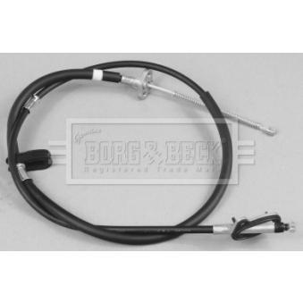 Tirette à câble, frein de stationnement BORG & BECK BKB2492