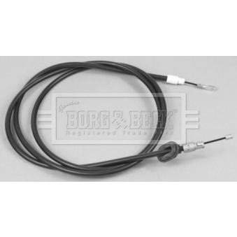 Tirette à câble, frein de stationnement BORG & BECK BKB2544