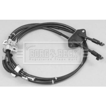 Tirette à câble, frein de stationnement BORG & BECK BKB2702