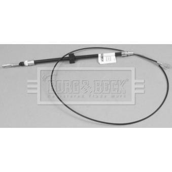 Tirette à câble, frein de stationnement BORG & BECK OEM 2D0609701