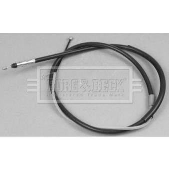 Tirette à câble, frein de stationnement BORG & BECK BKB2847