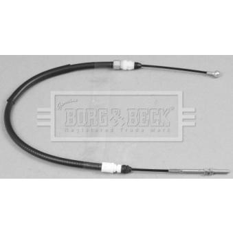 Tirette à câble, frein de stationnement BORG & BECK BKB2881