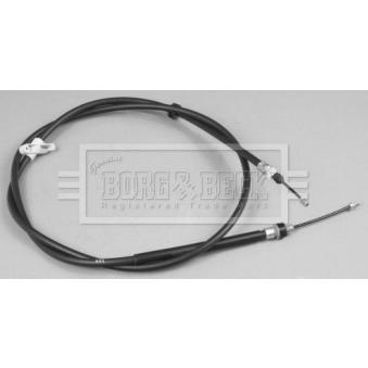 Tirette à câble, frein de stationnement BORG & BECK OEM 1384686