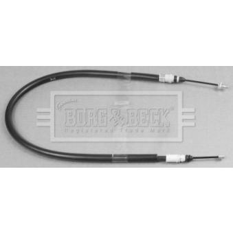 Tirette à câble, frein de stationnement BORG & BECK OEM 4745Z7
