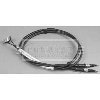 Tirette à câble, frein de stationnement BORG & BECK OEM 522080