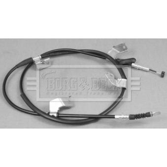 Tirette à câble, frein de stationnement BORG & BECK OEM 47560S6AG53