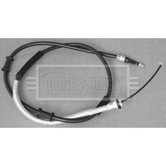 Tirette à câble, frein de stationnement BORG & BECK OEM 51871599
