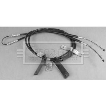 Tirette à câble, frein de stationnement BORG & BECK BKB3177