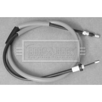 Tirette à câble, frein de stationnement BORG & BECK OEM 8200673258