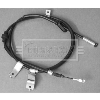 Tirette à câble, frein de stationnement BORG & BECK OEM 47510S04932