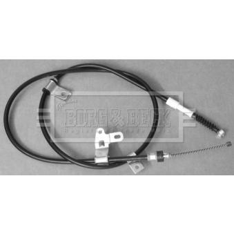 Tirette à câble, frein de stationnement BORG & BECK OEM 4643012440