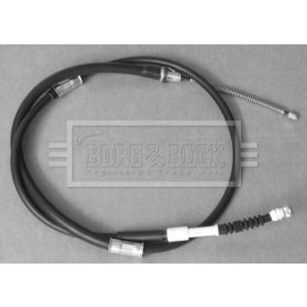 Tirette à câble, frein de stationnement BORG & BECK OEM 4643012590