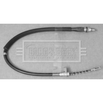 Tirette à câble, frein de stationnement BORG & BECK BKB3256