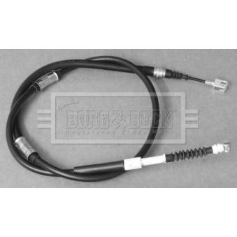 Tirette à câble, frein de stationnement BORG & BECK OEM 4643012370