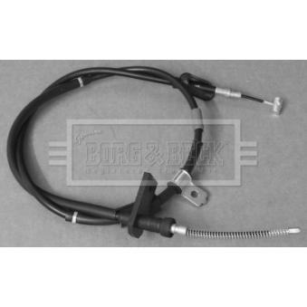 Tirette à câble, frein de stationnement BORG & BECK OEM 5440278F11