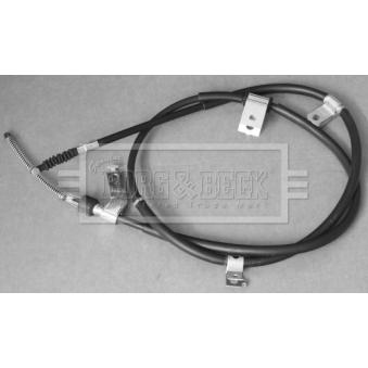 Tirette à câble, frein de stationnement BORG & BECK OEM MN102417