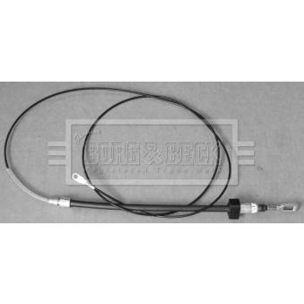 Tirette à câble, frein de stationnement BORG & BECK OEM 2D0609701C