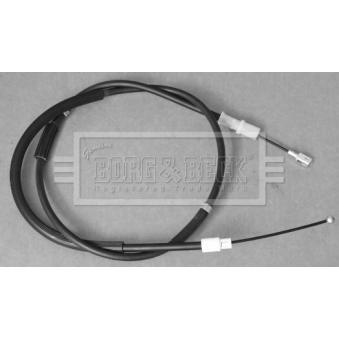 Tirette à câble, frein de stationnement BORG & BECK OEM 9064202985