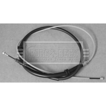 Tirette à câble, frein de stationnement BORG & BECK OEM 8200577789