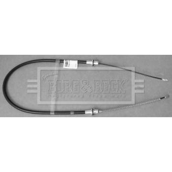 Tirette à câble, frein de stationnement BORG & BECK [BKB3441]