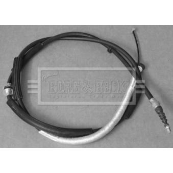 Tirette à câble, frein de stationnement BORG & BECK BKB3442