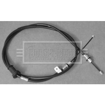 Tirette à câble, frein de stationnement BORG & BECK [BKB3461]
