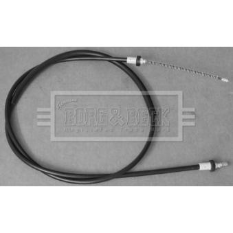Tirette à câble, frein de stationnement BORG & BECK BKB3489