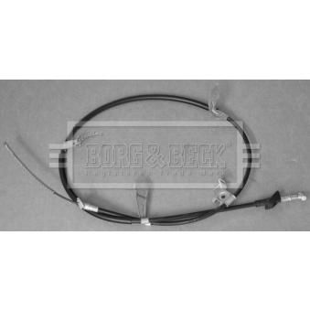 Tirette à câble, frein de stationnement BORG & BECK OEM 5440180J00
