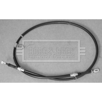 Tirette à câble, frein de stationnement BORG & BECK BKB3544 Tirette à câble, frein de stationnement BORG & BECK BKB3544