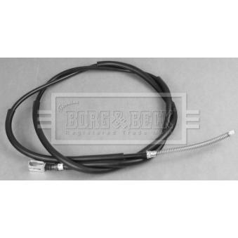 Tirette à câble, frein de stationnement BORG & BECK OEM 4745F3