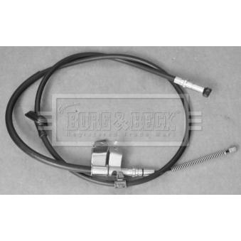 Tirette à câble, frein de stationnement BORG & BECK OEM 47510SAA023