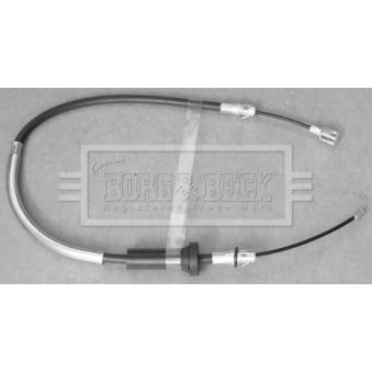 Tirette à câble, frein de stationnement BORG & BECK OEM 1849667