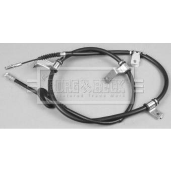 Tirette à câble, frein de stationnement BORG & BECK [BKB3770]