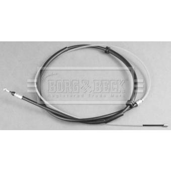 Tirette à câble, frein de stationnement BORG & BECK BKB3792